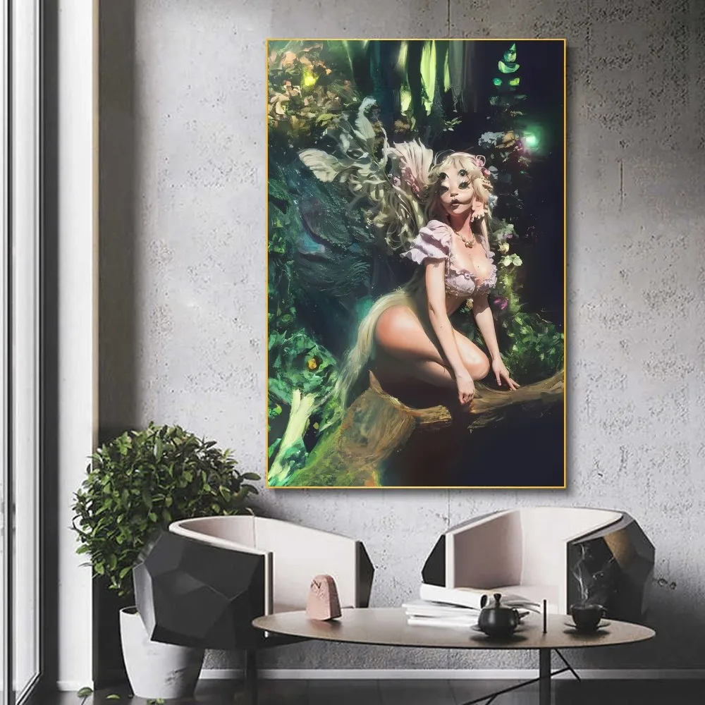 Melanie Martinez 2023 New Music Album Whitepaper Poster Waterproof Paper Sticker Coffee House Bar Aesthetic Art - Melanie Martinez Music Store