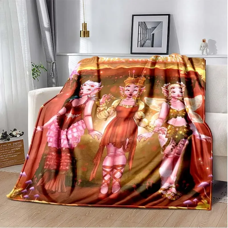 Melanie Martinez Blanket K 12 CRY BABY PORTALS Lightweight Warm Insulation Sofa Bed Office Car Knee 4 - Melanie Martinez Music Store