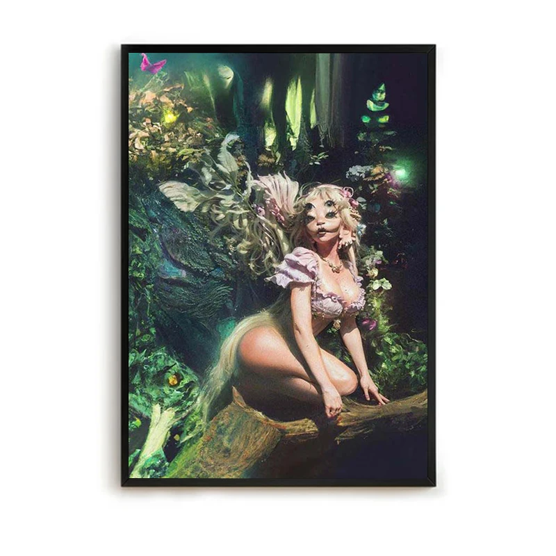 Poster Melanie Martinez Home Decor Pop Singer Paintings on the Wall Aesthetic Room Decoration Posters Canvas 16 - Melanie Martinez Music Store