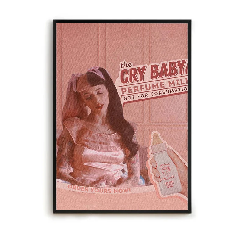 Poster Melanie Martinez Home Decor Pop Singer Paintings on the Wall Aesthetic Room Decoration Posters Canvas 2 - Melanie Martinez Music Store