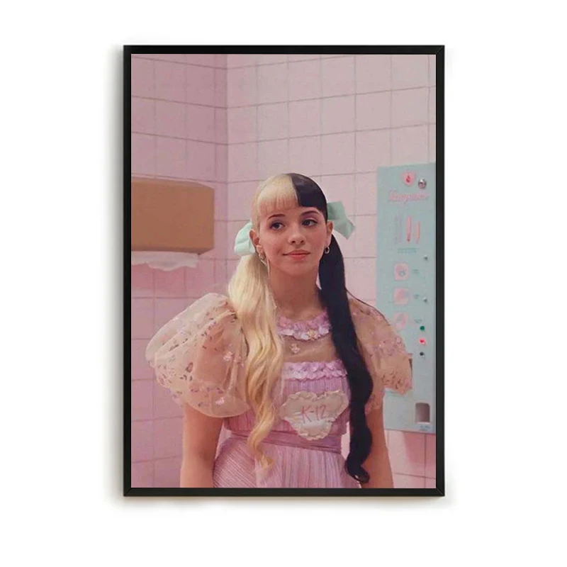 Poster Melanie Martinez Home Decor Pop Singer Paintings on the Wall Aesthetic Room Decoration Posters Canvas 4 - Melanie Martinez Music Store