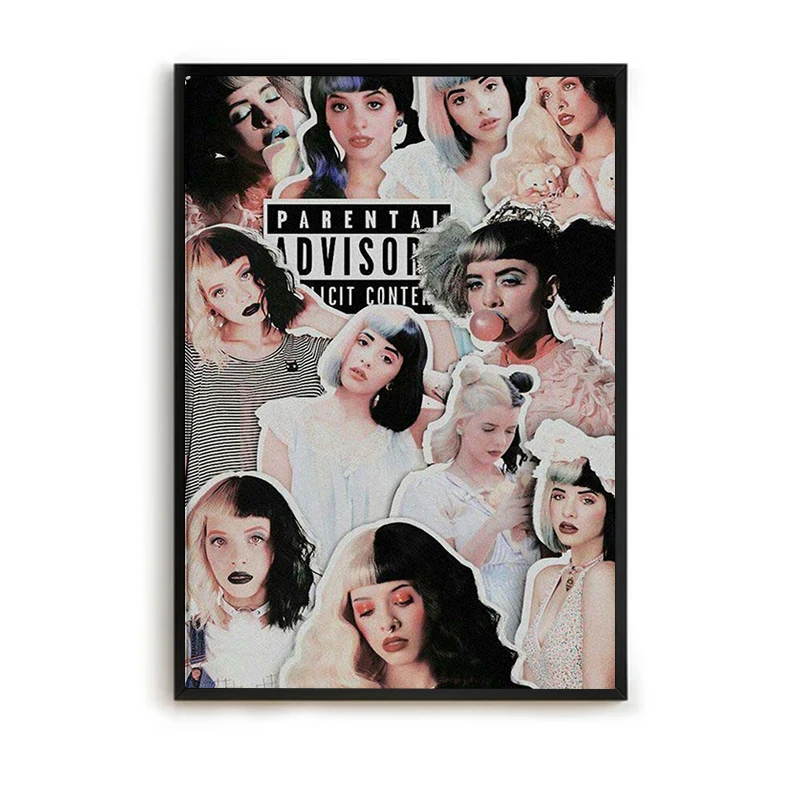 Poster Melanie Martinez Home Decor Pop Singer Paintings on the Wall Aesthetic Room Decoration Posters Canvas 5 - Melanie Martinez Music Store