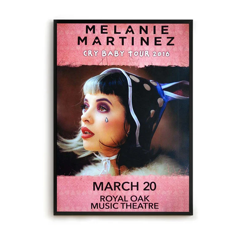Poster Melanie Martinez Home Decor Pop Singer Paintings on the Wall Aesthetic Room Decoration Posters Canvas 7 - Melanie Martinez Music Store