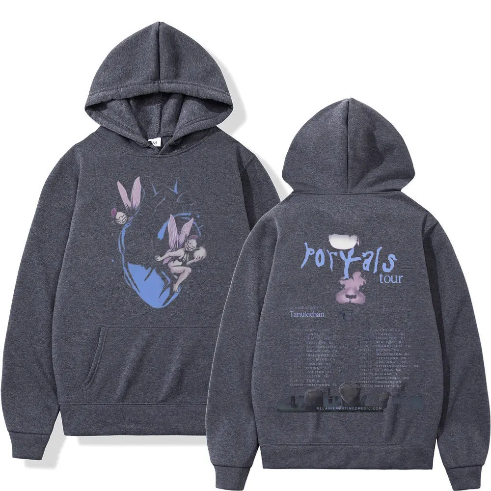 Singer Melanie Martinez Portals Tour Print Hoodies Men Women Fashion Vintage Hooded Sweatshirts High Quality Fleece 3 - Melanie Martinez Music Store