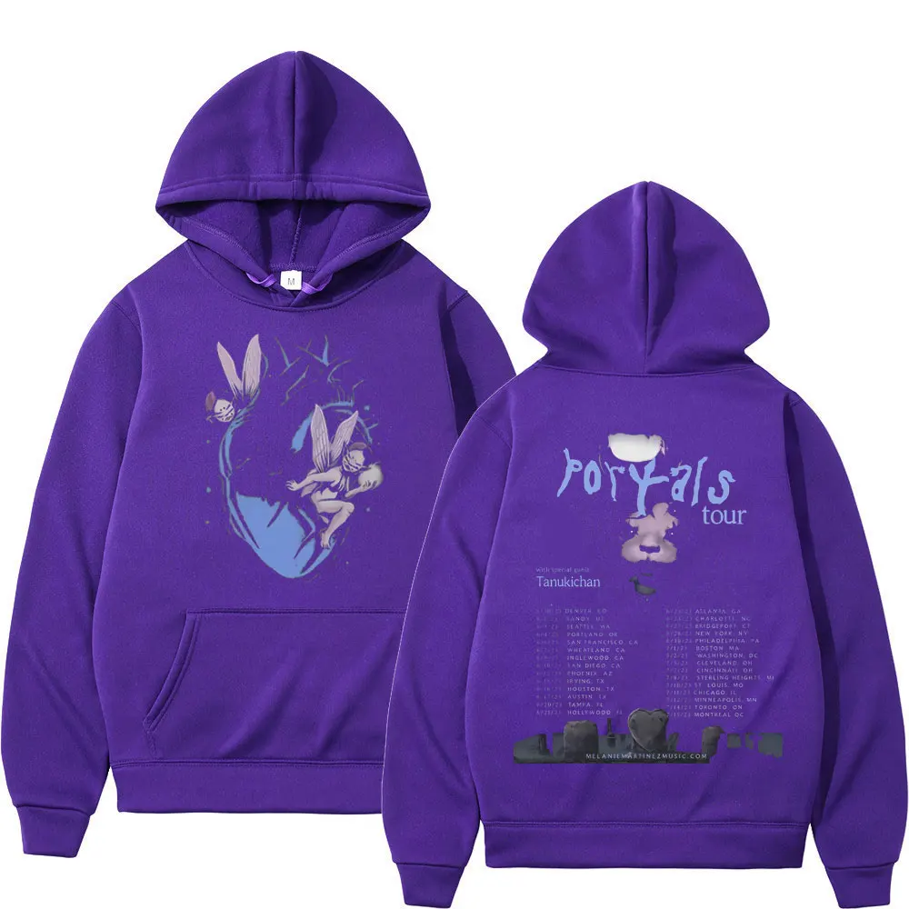 Singer Melanie Martinez Portals Tour Print Hoodies Men Women Fashion Vintage Hooded Sweatshirts High Quality Fleece 4 - Melanie Martinez Music Store