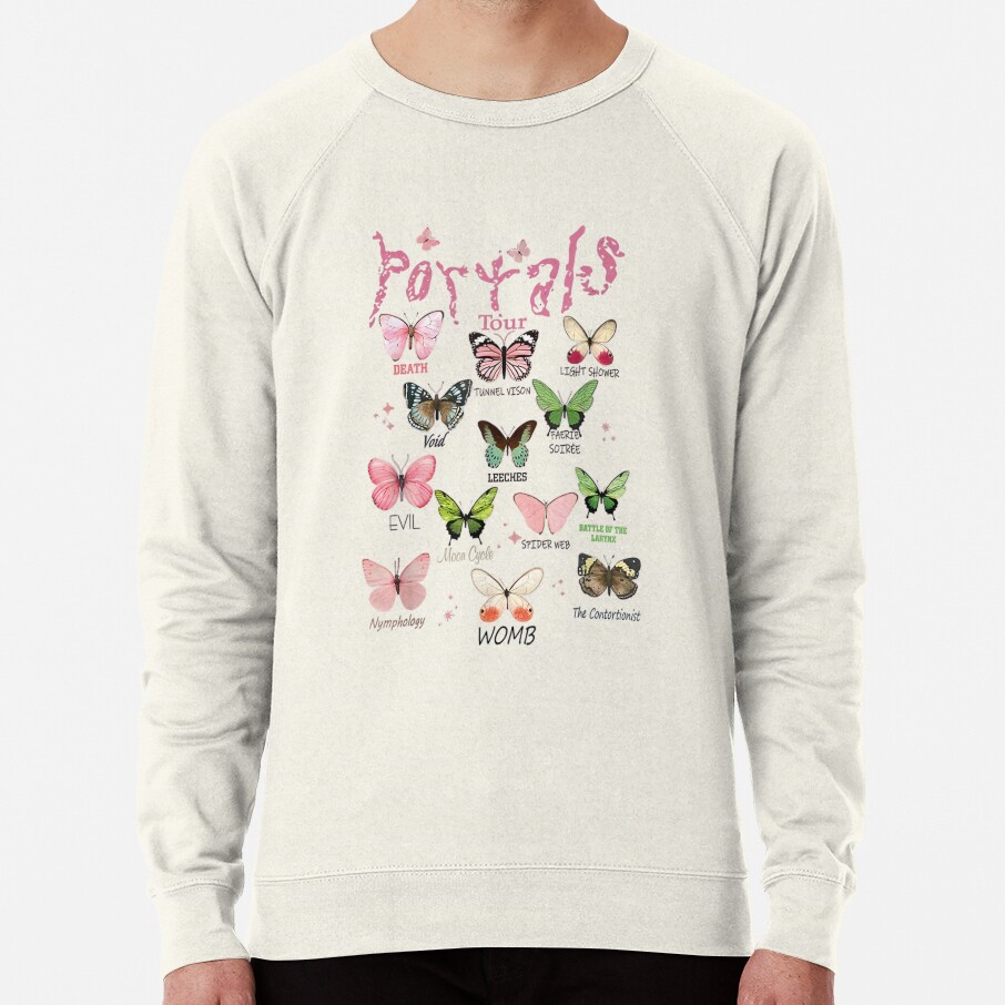 Tour Butterflies Full Albums Sweatshirt